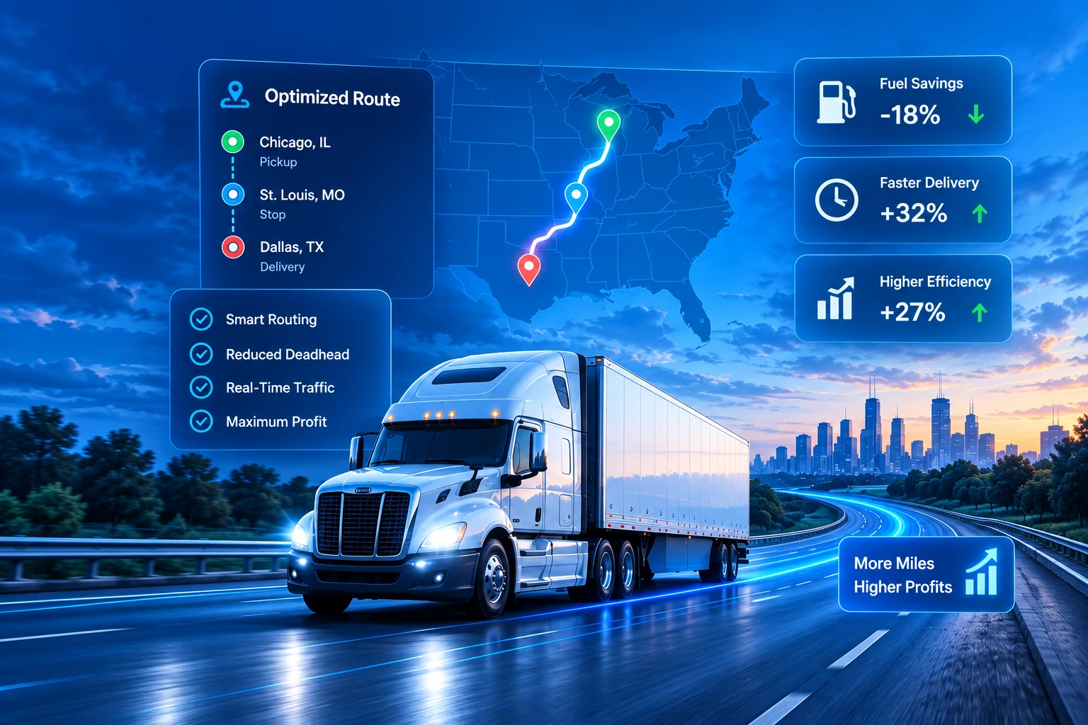 Broker and load communication support platform
