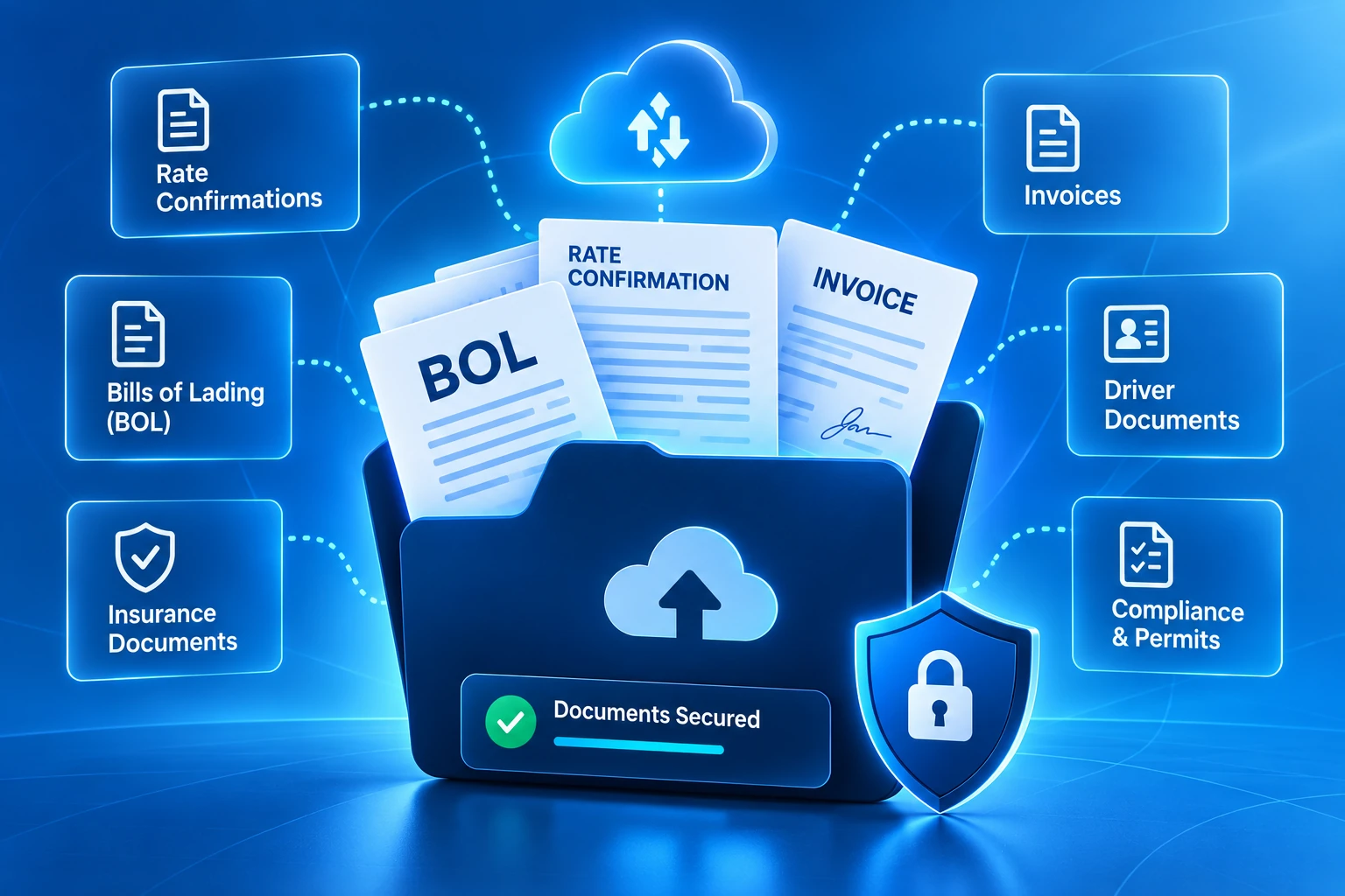 Broker and load communication support platform
